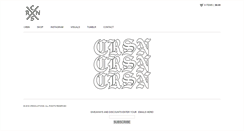 Desktop Screenshot of crsnclothing.com